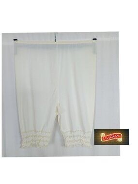 Vintage 70s Her Majesty Bloomers 8 Girls White